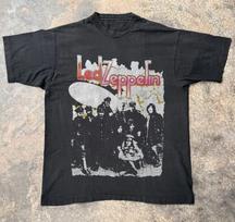 Retas Led Zeppelin II Marškinėlis Unisex Juodas Medvilninis Marškinėlis Dydis S5XL Unisex Marškinėlis XL