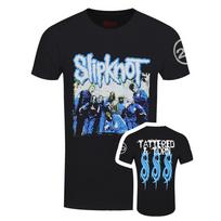 Slipknot TShirt 20th Anniversary Tattered amp; Torn Rock Official Band New Black Unisex T-Shirt XXXL