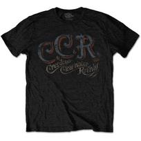 Creedence Clearwater Revival CCR T-Shirt Black New XL