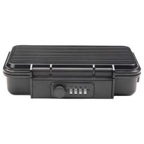 Small Travel Safe Box 4 Digit Combination Lock Not Theft Designs Not Theft Security Box for Cash Valuables Storage 1