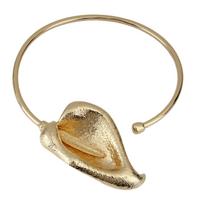 Exaggerated Pleated Metal Open Choker Necklace Stylish Metal Flower Choker Necklace Women's Party Neckchain Accessory auksas