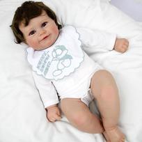New Doll 20 Inch Realistic Reborn Doll Soft Enamel Imitation Baby Doll Doll