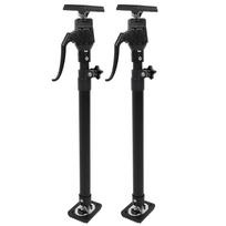 2PCS Telescopic Support Rod Adjustable Lifting Pole Third Hand Installation System for Hanging Cabinet Lighting Fixture