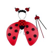 Gyvūno Kostiumų Rinkinys Vaikų Šventėms Ir Renginiams 3pcs ladybug