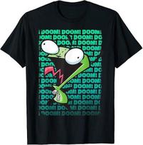 Invader Zim GIR Gresianti ŽŪTIS Daina Marškinėliai Unisex Marškinėliai XXXXL