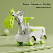 Four-Wheel Balance Bike & Stroller for Kids 1-3 Years