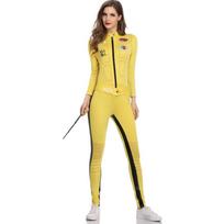 Helovino seksualus kombinezonas, pole dance kombinezonas, geltonas lenktynių merginos šokio kostiumas M yellow