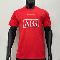 Retro 07-08 „Manchester United“ Čempionų lygos namų marškinėliai Medium raudona