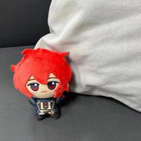 10cm Genshin Impact Game Plush Toy Lumine Kaeya Alberich Diluc Ragnvindr Barbatos Morax Action Figures Keychain Model Doll