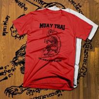 Muay Thai tiger T-Shirt Thai Boxing Sak Yant Kickboxer Full Contact Martial Arts 2XL