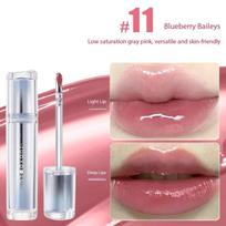 Judydoll Lūpų blizgis Lūpų putlintojas Skaidrus lūpų blizgis Maitinantis Ilgai išliekantis Vitaminų Veidrodinis Blizgesys Drėkinantis Skystas Lūpų dažas 11