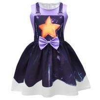 Žaidimų laikas Lily Vaikų Cosplay Suknelė Kaspinėlių Spaudinys Mergaitės Gimtadienis Karnavalas Helovino Šventė Fancy Kostiumas 110cm