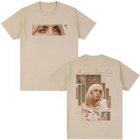 Billie Eilish Hit Me Hard and Soft Album Poster Graphic Print T-Shirts Unisex Women Fashion Cotton Tees Y2k Fashion Oversized Tops S