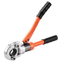 Hydraulic Pipe Crimping Tool, PEX & Aluminum-Plastic Tube Fittings Crimper with U16 U20 U25 U32 Jaws & Carrying Case, Press Crimper Tool Kit for