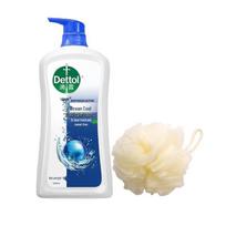 Dettol Ocean Fresh Shower Gel with Bath Sponge, 950g