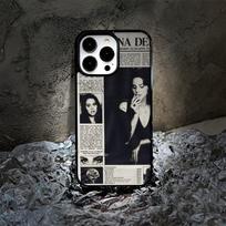 Singer L-Lana D-Del Rey Girl Phone Case For iPhone 16 15 14 13 12 11 Pro Max Plus Mini Magnetic Magsafe Wireless Charging Cover iPhone13