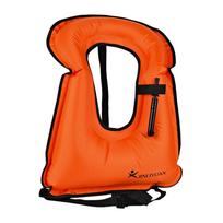 Diving Snorkeling Inflatable Swim Vest Outdoor Safety Swim Life Saving Vest  Water Sports