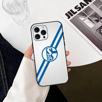 S-Schalke 04-PC Phone Case For iPhone 17,16,15,14,13,12,11 Plus,Pro Max,XS,Soft Silicone Black Cover iPhone16pro