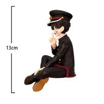 Anime Figure Yugi Amane action figures sitting pose Hanako-Kun figure PVC desk decoration statues collection birthday gifts 13CM 13CM