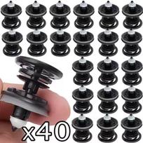 Door Panel Clips for Volkswagen Tiguan, Passat, Magotan, Touran, Polo - Model 7L6868243, Small Package 10 pcs/package