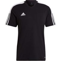 Adidas Futbolo Marškinėliai Vyriški Juodi H60006 XXL