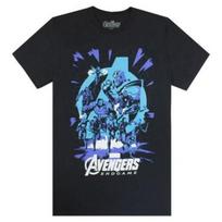 Avengers Mens End Game Galactic T-Shirt XXL juoda