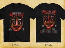 Avatar Band 2 Sides Don’t Go In The Forest Tour S–5XL Koncerto marškinėliai CA056 Unisex T-shirt XL
