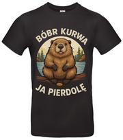 Bóbr Kurwa Ja Pierdole Marškinėliai Juokingi Lenkiški Pasakymai T-Shirt Unisex Unisex T-Shirt XXXXL