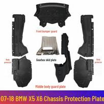 Suderinamas priekinis buferis ir važiuoklės dugno apsauga BMW X5/X6 E70, E71, F15, F16 modeliams. X5 13-18 Triangle Covers Driver Left