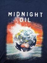 Midnight Oil Pasaulinis turas „The Great Circle“ VIENOS PUSĖS MARŠKINĖLIAI Dydis S5XL BL2.1231 Unisex marškinėliai M