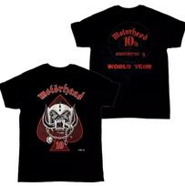 SALE Motorhead Anniversary Tour 10th S5XL 1985 Fullsize TShirt Unisex T-Shirt XXXXL