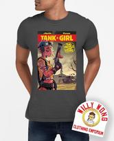 Tank Girl Marškinėliai Ateities klasika 70-ųjų 80-ųjų Sci-Fi Retro Plakatas Marškinėliai Komiksas Animacinis Filmas Unisex Marškinėliai L