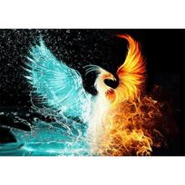 5D „Pasidaryk pats“ „Fire Phoenix“ deimantų tapybos kalnų krištolas paveikslėlis su deimantiniu siuvinėjimu dovanų mozaikos tapyba gyvūnų namų dekoravimo rinkinys Full Round 20x30CM