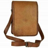 Vintage Brown Messenger Krepšys Pečių nešiojamojo kompiuterio krepšys Portfelis Vyrams dovana ožkos oda 9X11X4 ruda