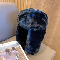 Moteriškos žiemos storesnės šiltos kepuraitės, madingos ausų skrybėlės, moteriškos, atsparios vėjui lauke, šiltos kepurės