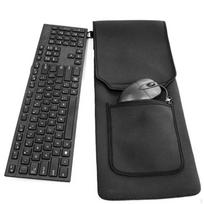 Keyboard Sleeve Travel Case Mouse Storage Pouch Black,Water Resistant with