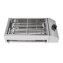 Komercinė Buitinė 1800W Elektrinė Bekvapė Kepsninė Orkaitė Grilis BBQ Įrangai Nerūdijančio Plieno Kaitvietė BBQ Griliai sidabras