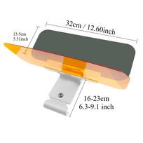Naktinio matymo atlenkiamas automobilio skydelis nuo saulės - Antiglaesinis, Padidintas saugumas vairuojant dieną ir naktį HD Car Sun Visor Night Vision