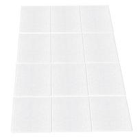 12Pieces Acoustics Foam Wall Tiles Square Foam Panel Polyester Fiber Wall Panels for Quiet Study Spaces Libraries balta
