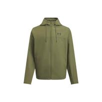 Under Armour Rival Woven Sports Breathable Loose Long Sleeve Jacket Men Jacket 1390149-390 L