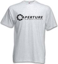 VINTAGE APERTURE LABORATORIES T-SHIRT Science Logo Labs Game Portal 3XL