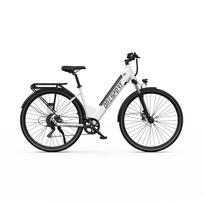 ONESPORT OT12 Elektrinis dviratis 250W variklis, 36V 13AH baterija, 65KM nuotolis, hidraulinė priekinė šakė, IPX4, 27.5 colių padanga E-bike 36V 13AH balta