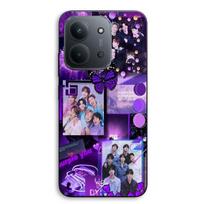 Dėklas Xiaomi Redmi 15C 5g BTS konceptas violetinis Maniacase juoda