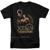 Hot Sale Fashion Manga Xena Warrior Princess Real Authorized Men's T-Shirt Summer Cotton Tshirt O-Neck Unisex New T Shirt S