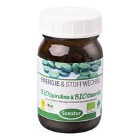 Sanatur Spirulina & Chlorella 250 Tablets