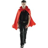 Vampire Cloak Halloween Costume for Adults and Kids - Black Cape with Props 70 cm