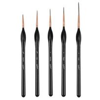 Ultra-Fine Line Brush Set Nylon Hook Pen Fine Point For Acrylic Watercolor Drawing Oil Painting Tools Kit juoda