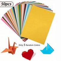 New A4 Origami Paper 10 Colors Random Multipurpose Copy Paper Colored Printing Paper