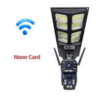 LED apšvietimas ir WiFi 4G stebėjimo kameros, Saulės energija maitinamos saugos IP kameros, Pažangūs radaro jutikliai gatvės apšvietimui Wifi Version