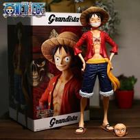 Karštas 28cm One Piece Anime Figūrėlė Savimi Pasitikintis Besišypsantis Luffy Trys Formos Veidą Keičianti Lėlė Veiksmo Figūrėlė Modelis Žaislai Rinkiniai